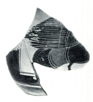 5. Фрагмент закрытого сосуда с изображением сирены (Березань)