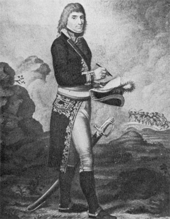 Н. Бонапарт. Гравюра. 1796-1797