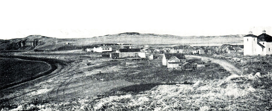Село Никольское на острове Умнак