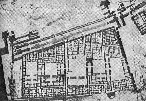 План городского дворца Навуходоносора