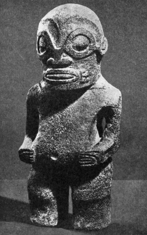 'Тики' - статуя с Маркизских островов