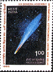 Первые фотографии кометы Галлея были получены в 1910 году