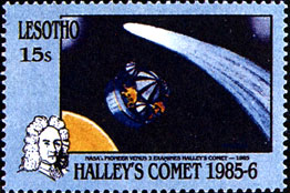 История астрономии - тоже тема кометной филателли