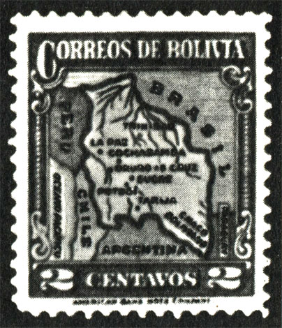 Чако на марках Боливии