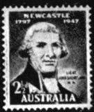 37. Австралийская марка с портретом отца того человека, в честь которого она выпущена (1947 г.)