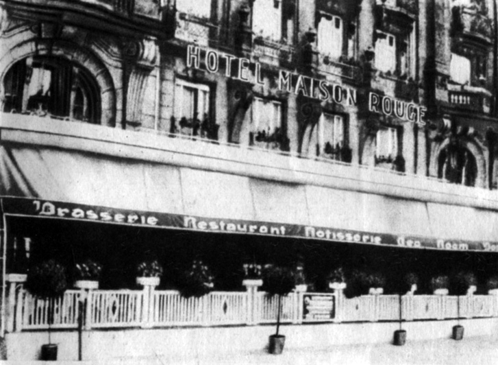 Рис. 1. Отель 'Мезон руж' в Страсбурге. Здесь осенью 1944 года высокопоставленные гитлеровцы разрабатывали секретные планы послевоенного возрождения 'великой Германии'