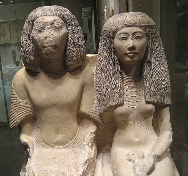Царский писец Юни с женой Рененутет (1290–1270 годы до н. э.)