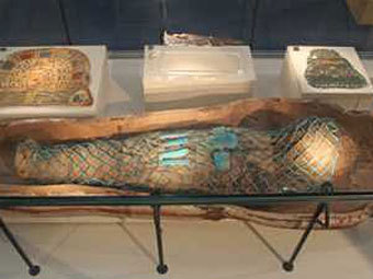 В английском музее обнаружили редкий египетский саркофаг. Фото с сайта torquaymuseum.org