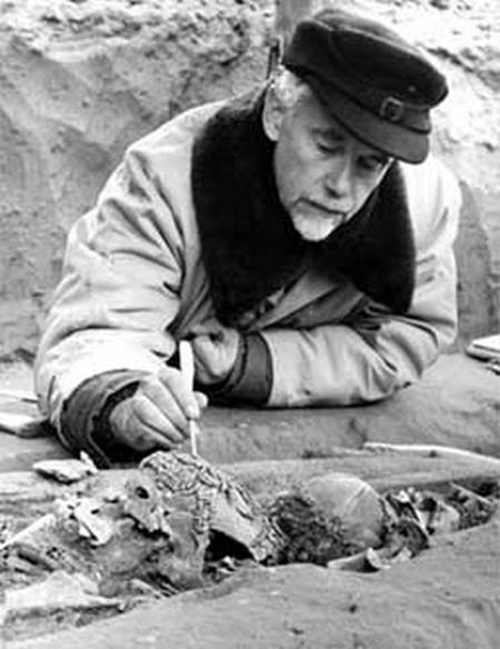 О. Н. Бендер на раскопках в Сунгири, 1969 г. Фото: rufor.ru