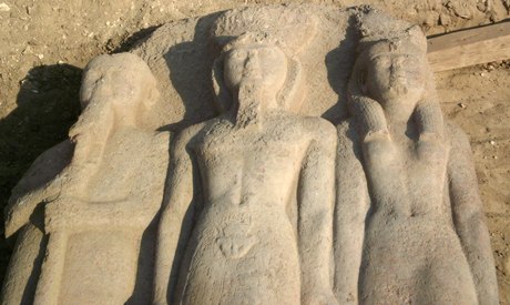 Археологи обнаружили статую Рамзеса II