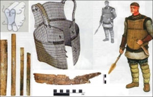 Омский археолог Борис Коников обнаружил уникальную костяную броню