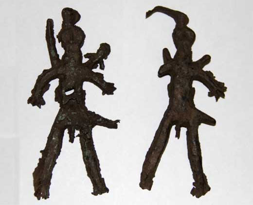 Фигурки, изображающие воинов эпохи ранних кочевников