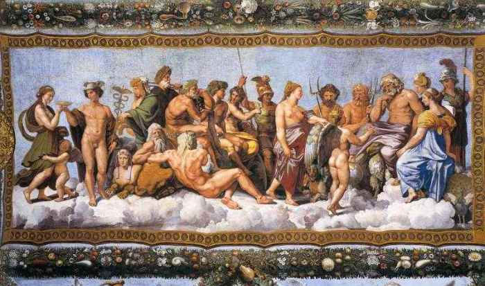 У древних греков был единый пантеон богов