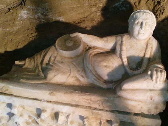 В Италии нашли этрусское захоронение, которому 2500 лет