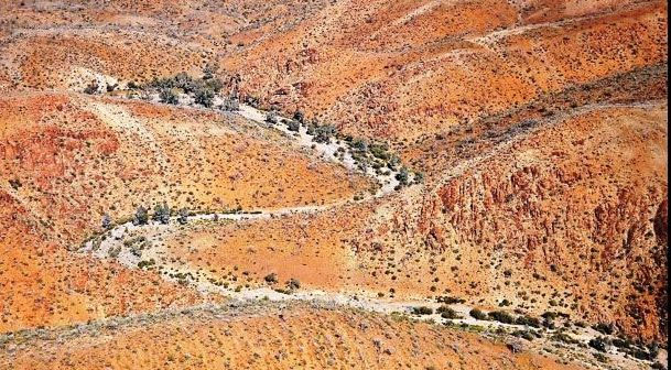 Хребет Флиндерс в Австралии