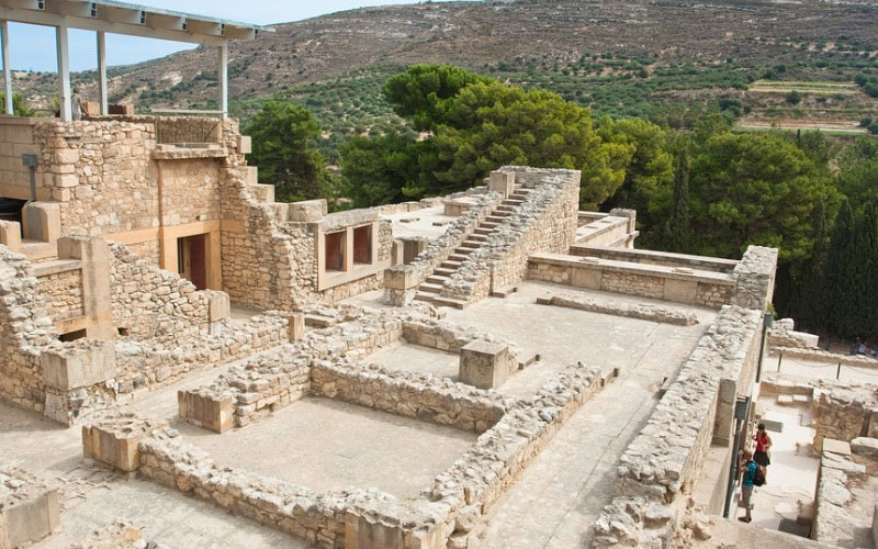 Раскопки на острове Крит