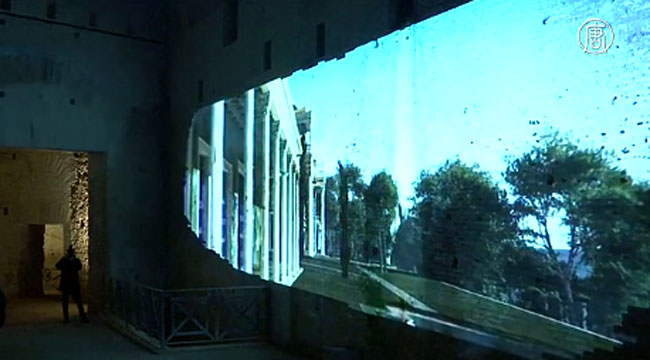 Виртуальная экскурсия переносит в древнеримский дворец