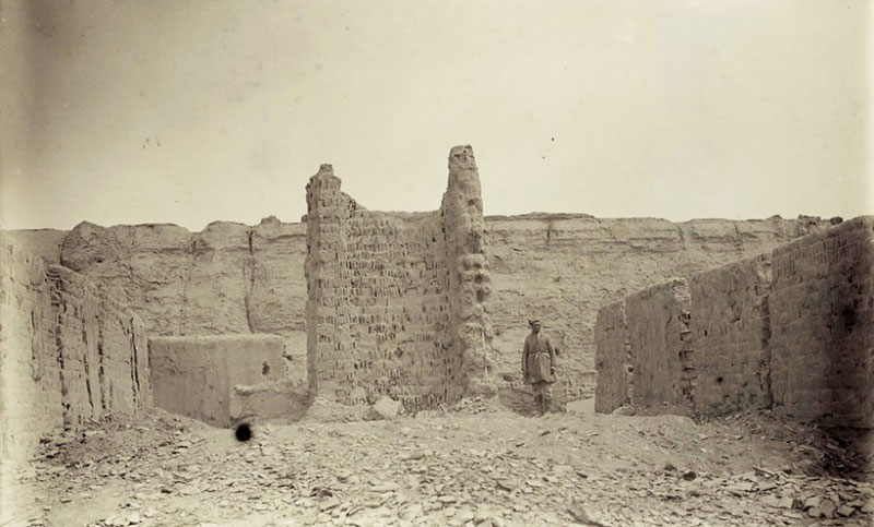 Руины Хара-хото с восточной стороны