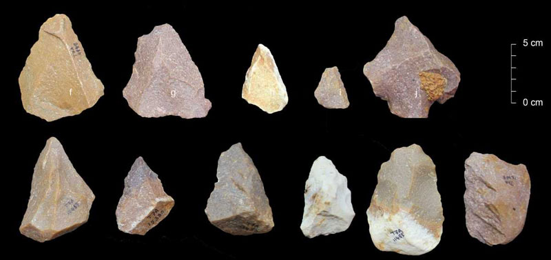 Некоторые орудия из Аттирампаккамы