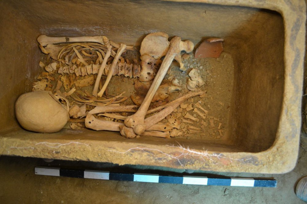 Артефакты, найденные в захоронении