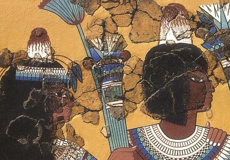 Известные ранее только по изображениям конические головные уборы древних египтян впервые найдены археологами. Amarna Project